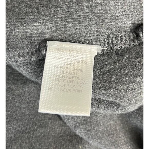 Roundtree & Yorke Mens Sweater Mens Large Gray Pull Over 1/4 Zip - Picture 7 of 7